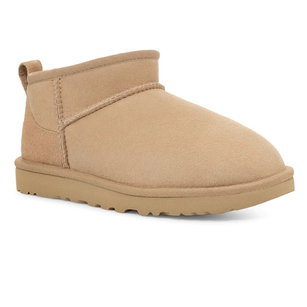 NIB Ugg Ultra Mini Driftwood Size 8 Women’s Classic Boot